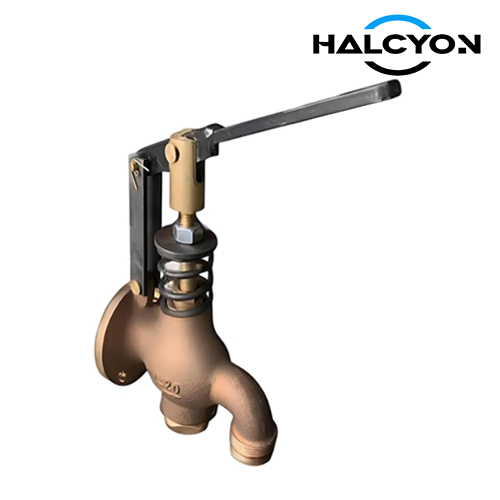 JIS F7398 Self-closing Drain Valve Lever Type U